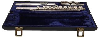 SELMER SIGNET SPECIAL FLUTE COIN SILVER, OPEN HOLE, LOW B FLAT IN CASE